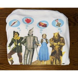 Vintage Women’s Wizard Of Oz Long Sleeve T shirt tee Warner Bros 1998 Sz M